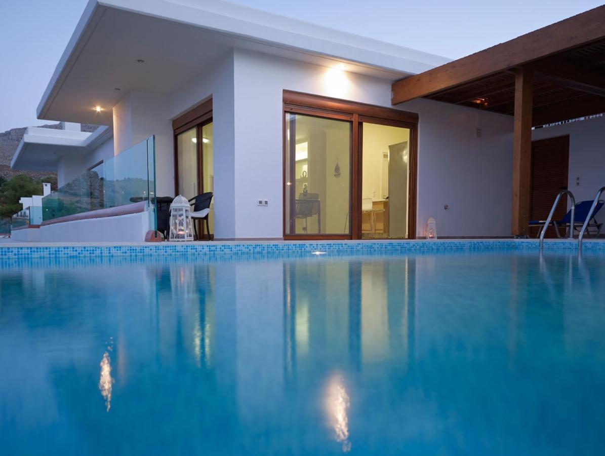 Luxury Villa Verna Ліндос Екстер'єр фото